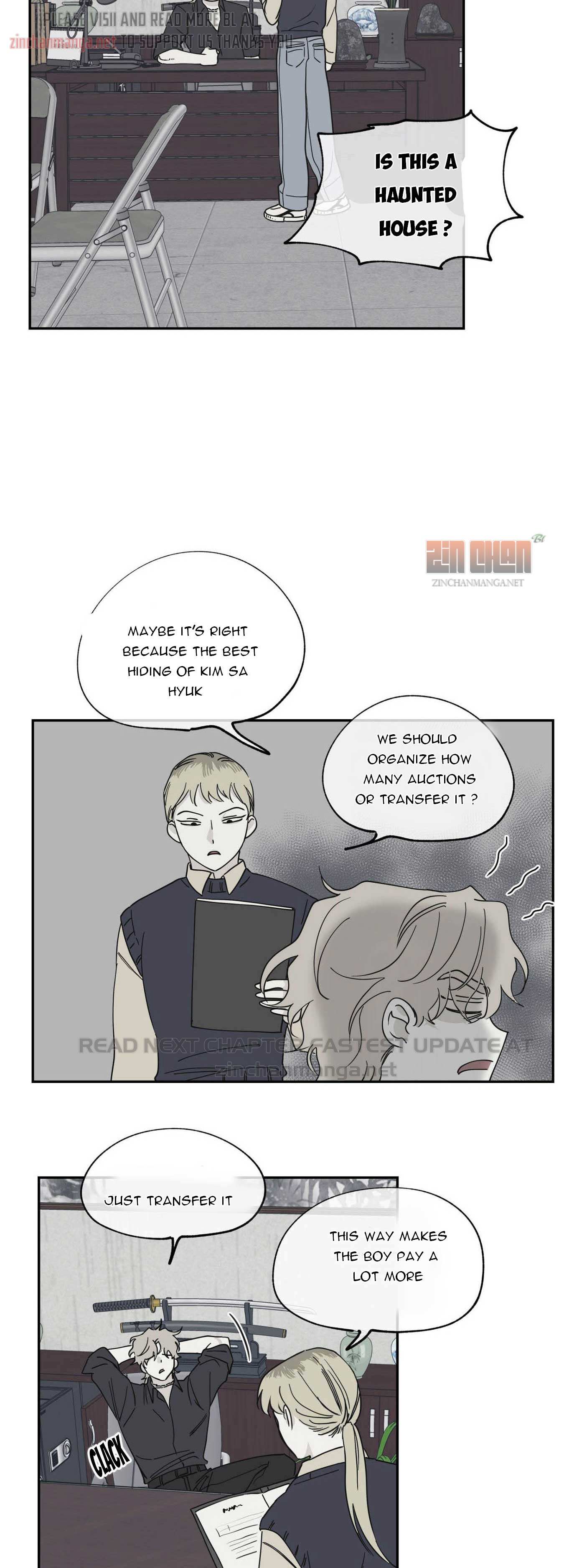 Night by the sea Chapter 7 page 19 - 