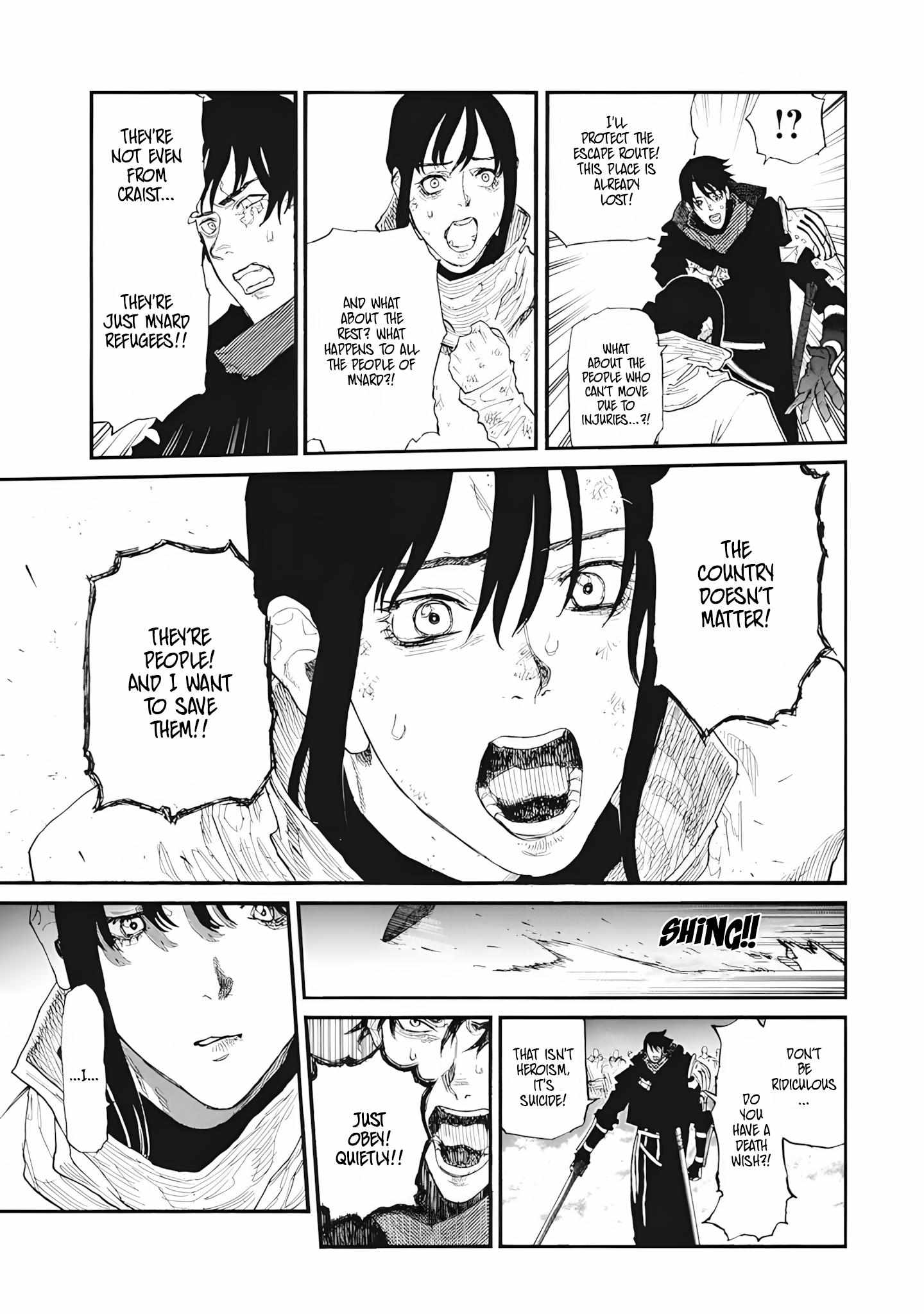 Nigoru Hitomi de Nani wo Negau - Highserk Senki Chapter 28 page 13 - 