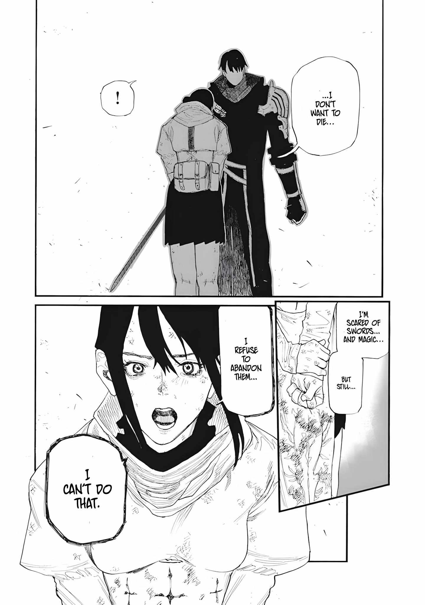 Nigoru Hitomi de Nani wo Negau - Highserk Senki Chapter 28 page 14 - 