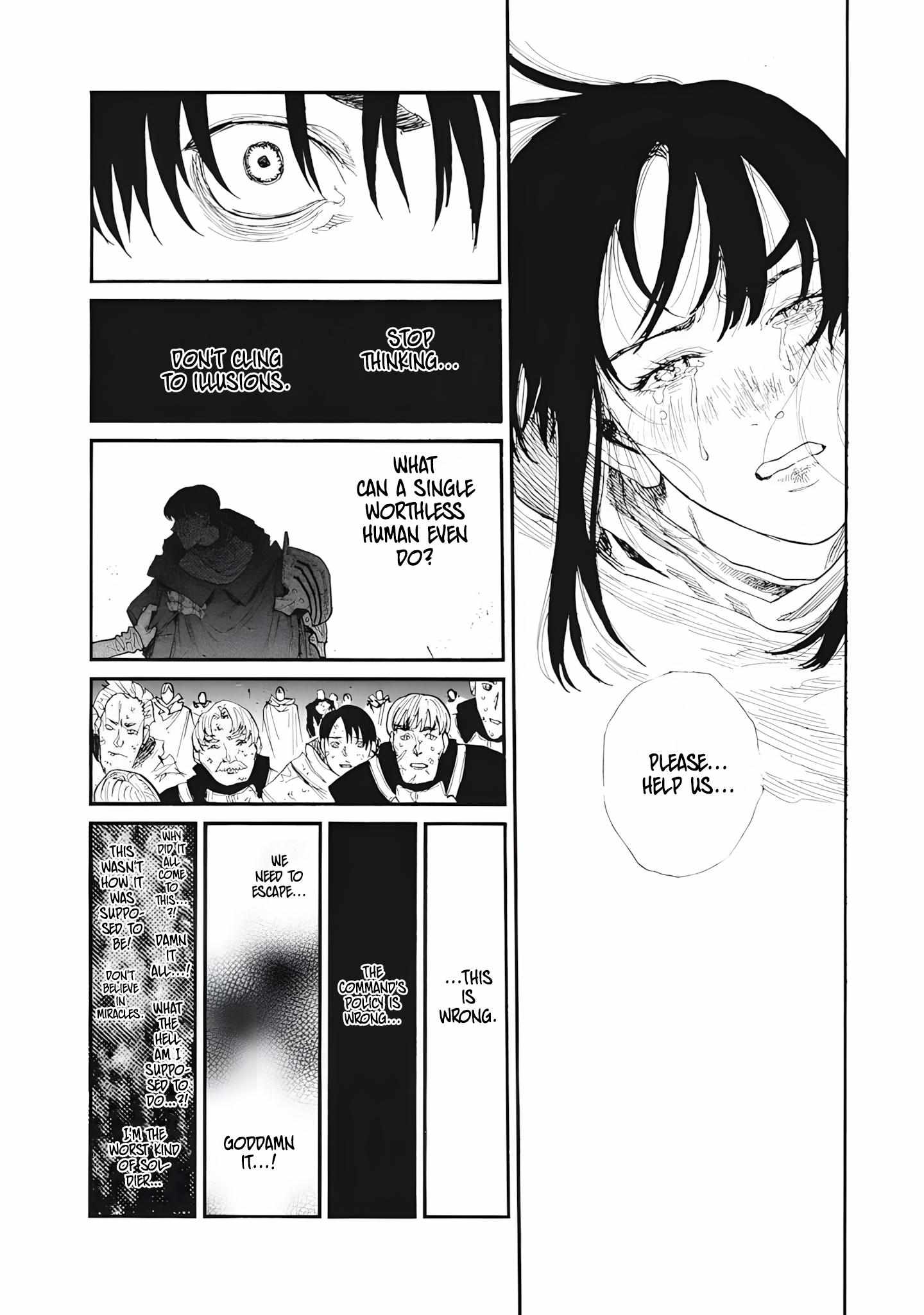 Nigoru Hitomi de Nani wo Negau - Highserk Senki Chapter 28 page 17 - 