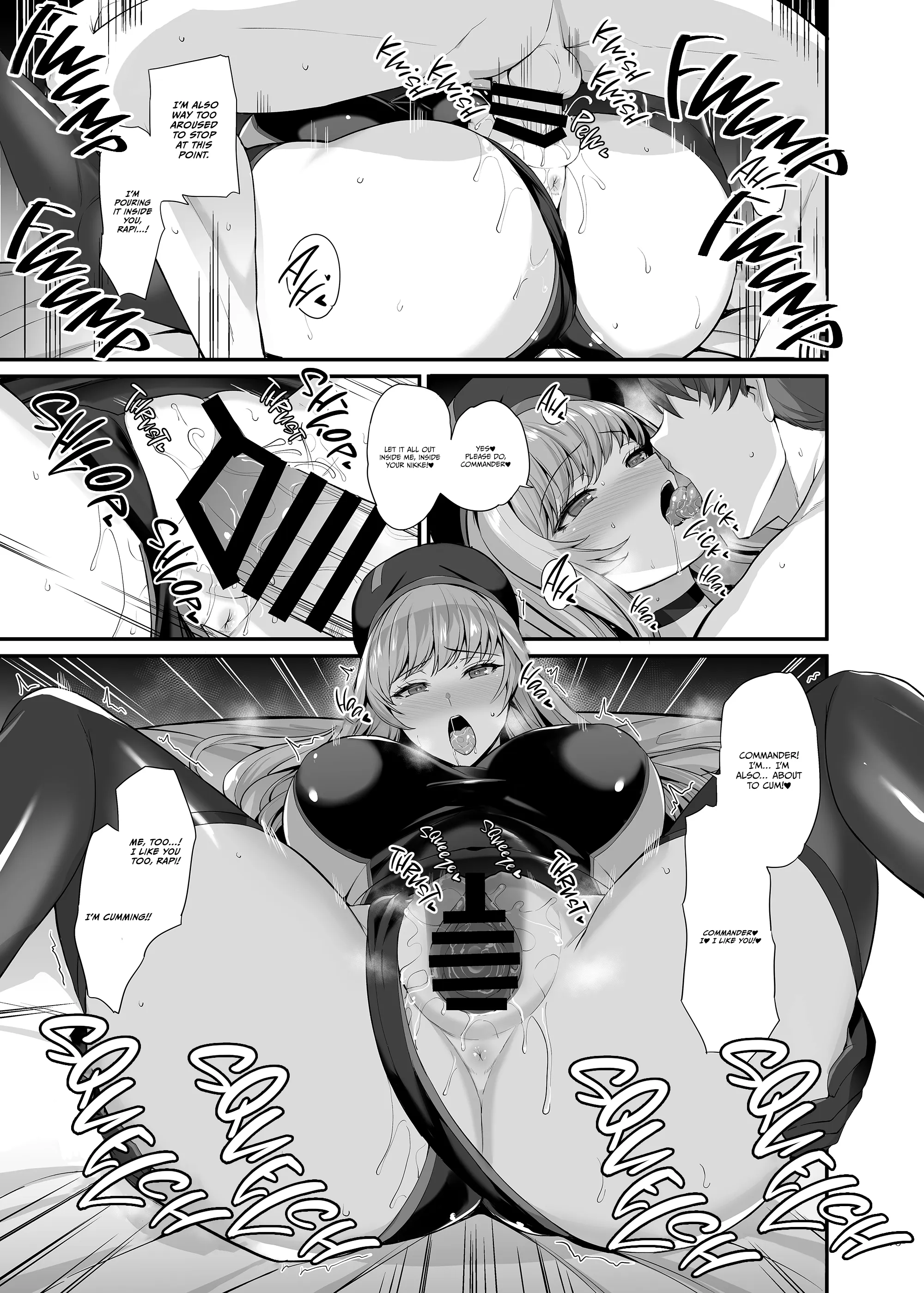 NIKKE Lovey-Dovey Ero Compendium "NIKKE☆Lover" (Goddess of Victory: Nikke) Chapter 3 page 12 - 