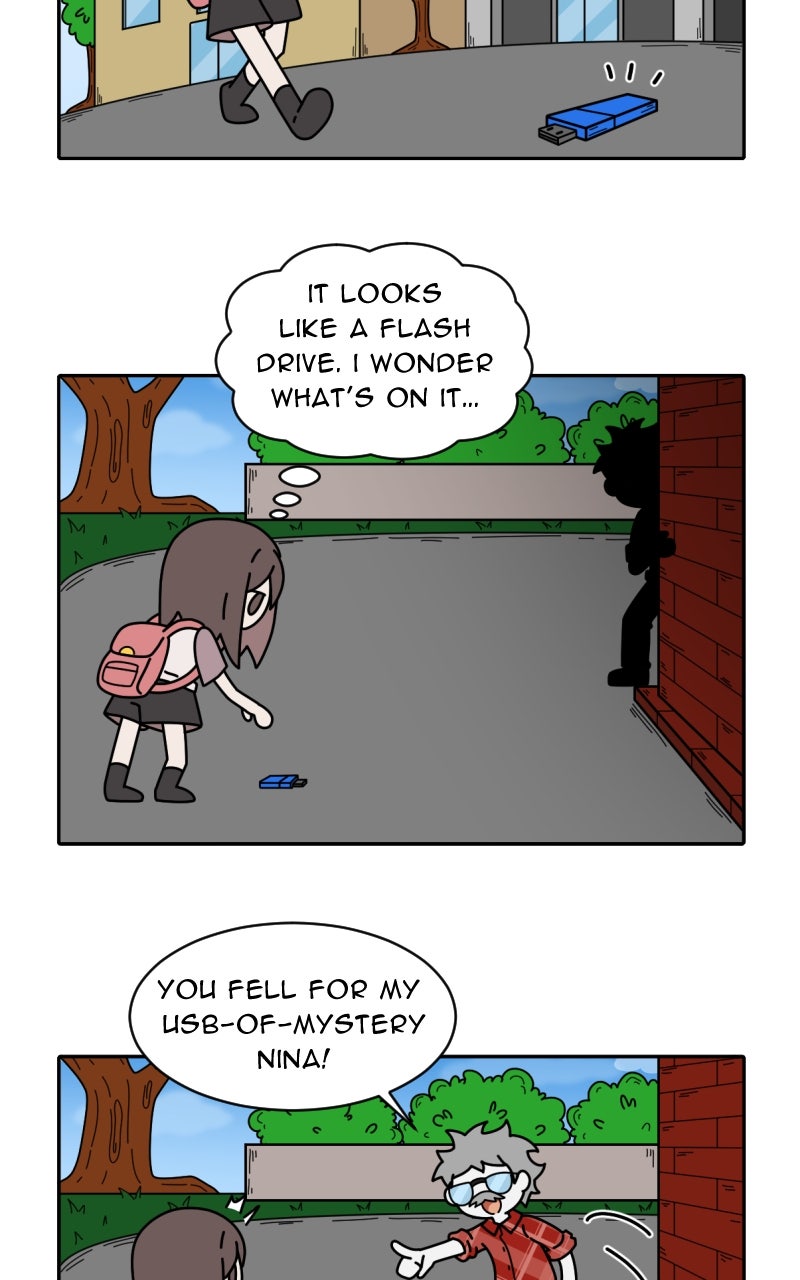 Nina Lives Alone Ep. 95 - USB of Mystery page 2 - 