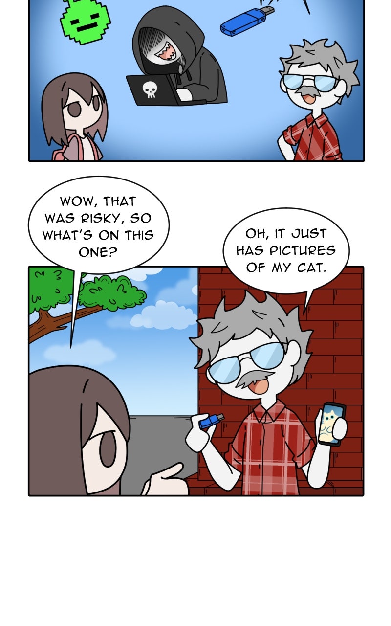Nina Lives Alone Ep. 95 - USB of Mystery page 4 - 