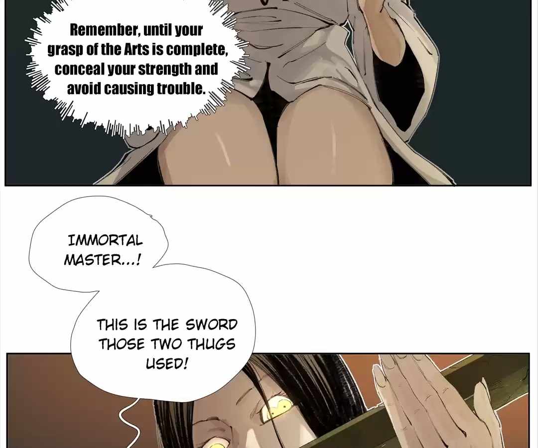 Nine Methods of Ascending the Clouds: First Ranked Immortal Chapter 4.6 page 36 - 