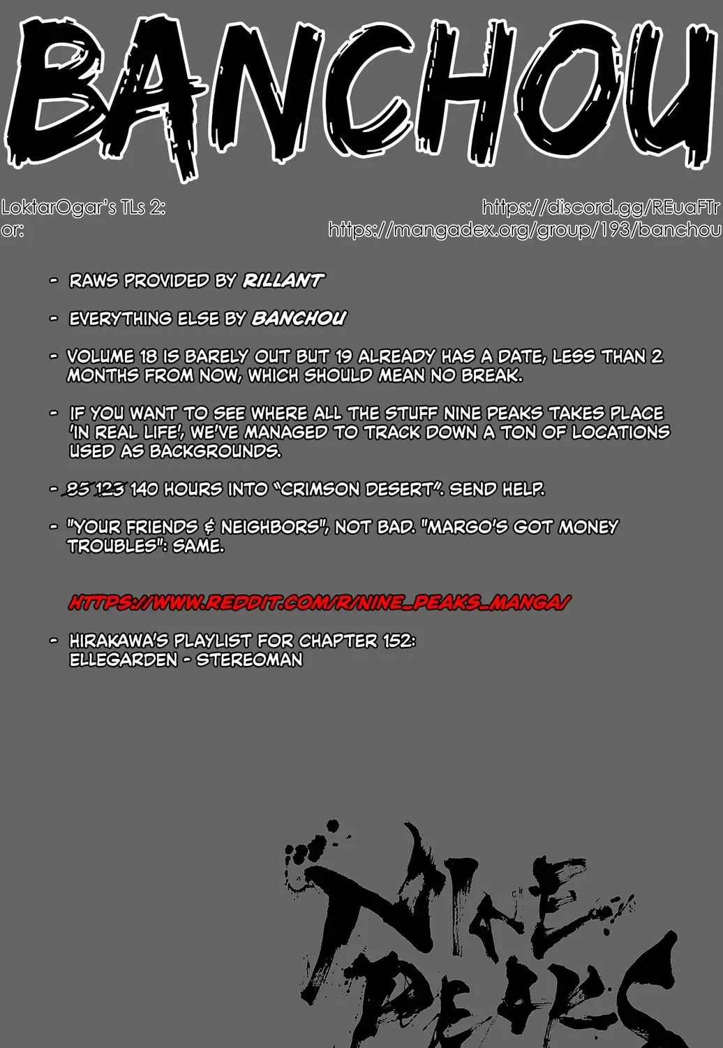 Nine Peaks Chapter 20.1 page 1 - 