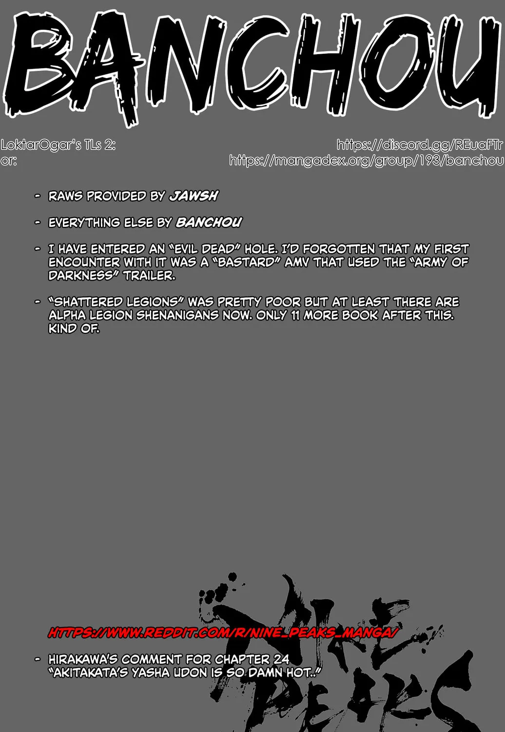 Nine Peaks Chapter 24 page 1 - 