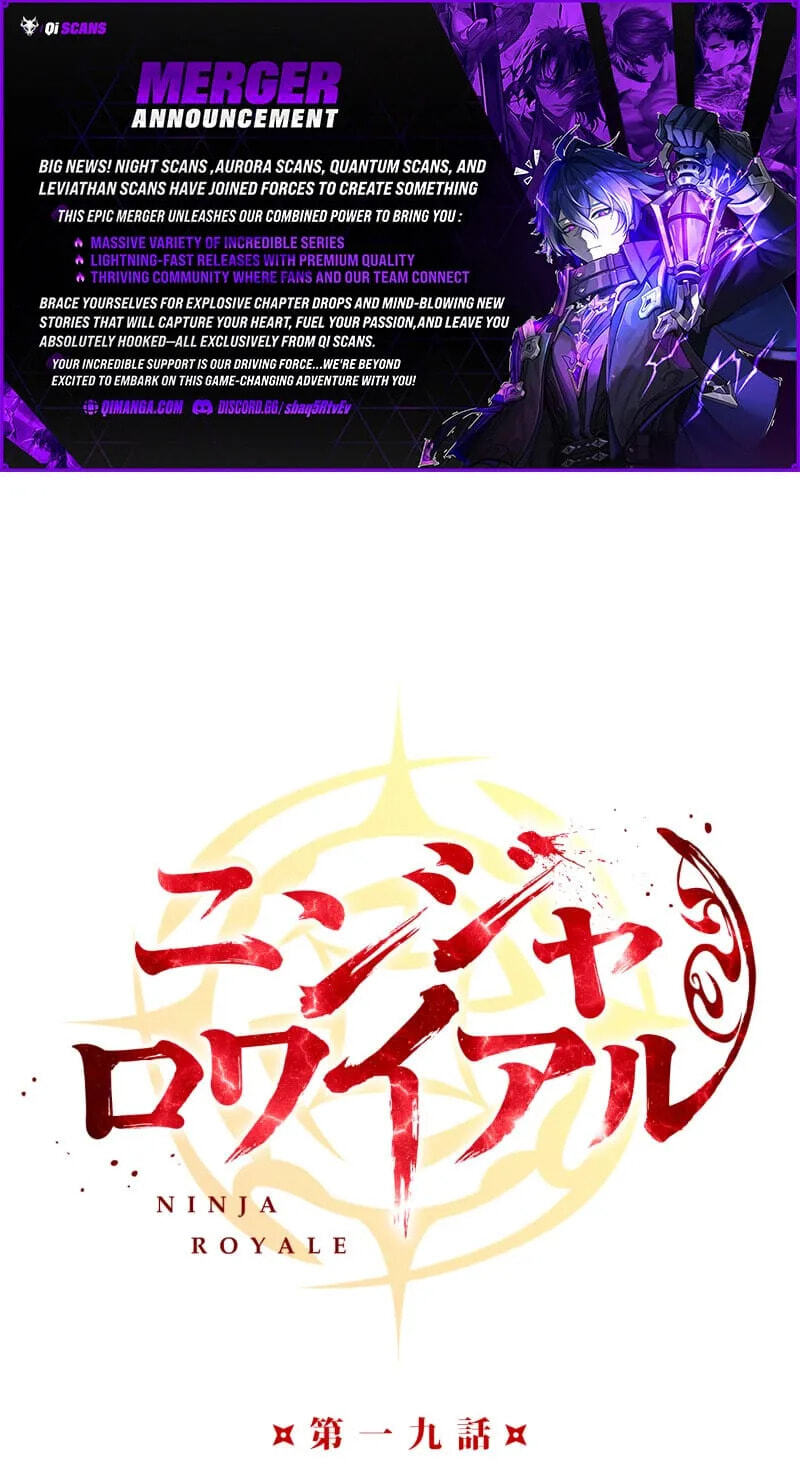 Ninja Royale ~Ji o Koeta Saikyou no Ninja~ Chapter 19 page 1 - 
