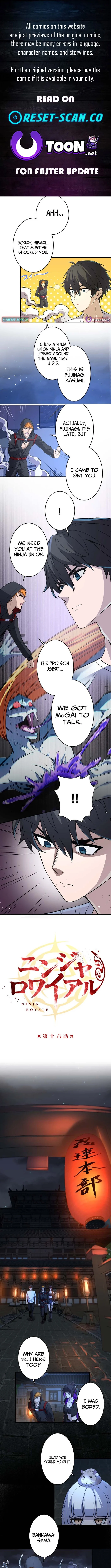 Ninja Royale: The Strongest Ninja Across Time Chapter 16 page 1 - 