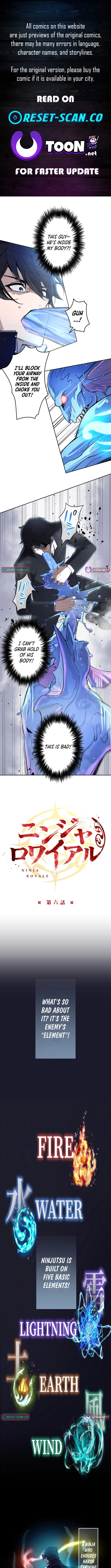 Ninja Royale: The Strongest Ninja Across Time Chapter 6 page 1 - 