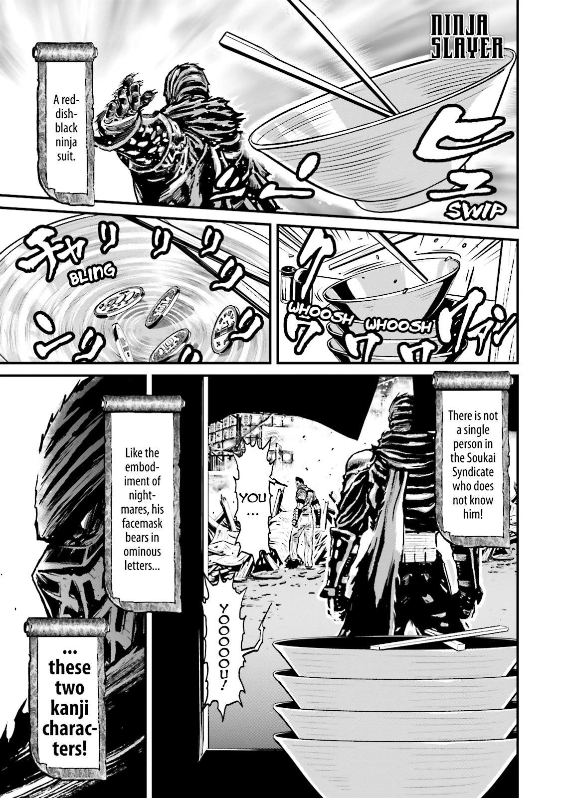 Ninja Slayer Chapter 11 page 1 - 