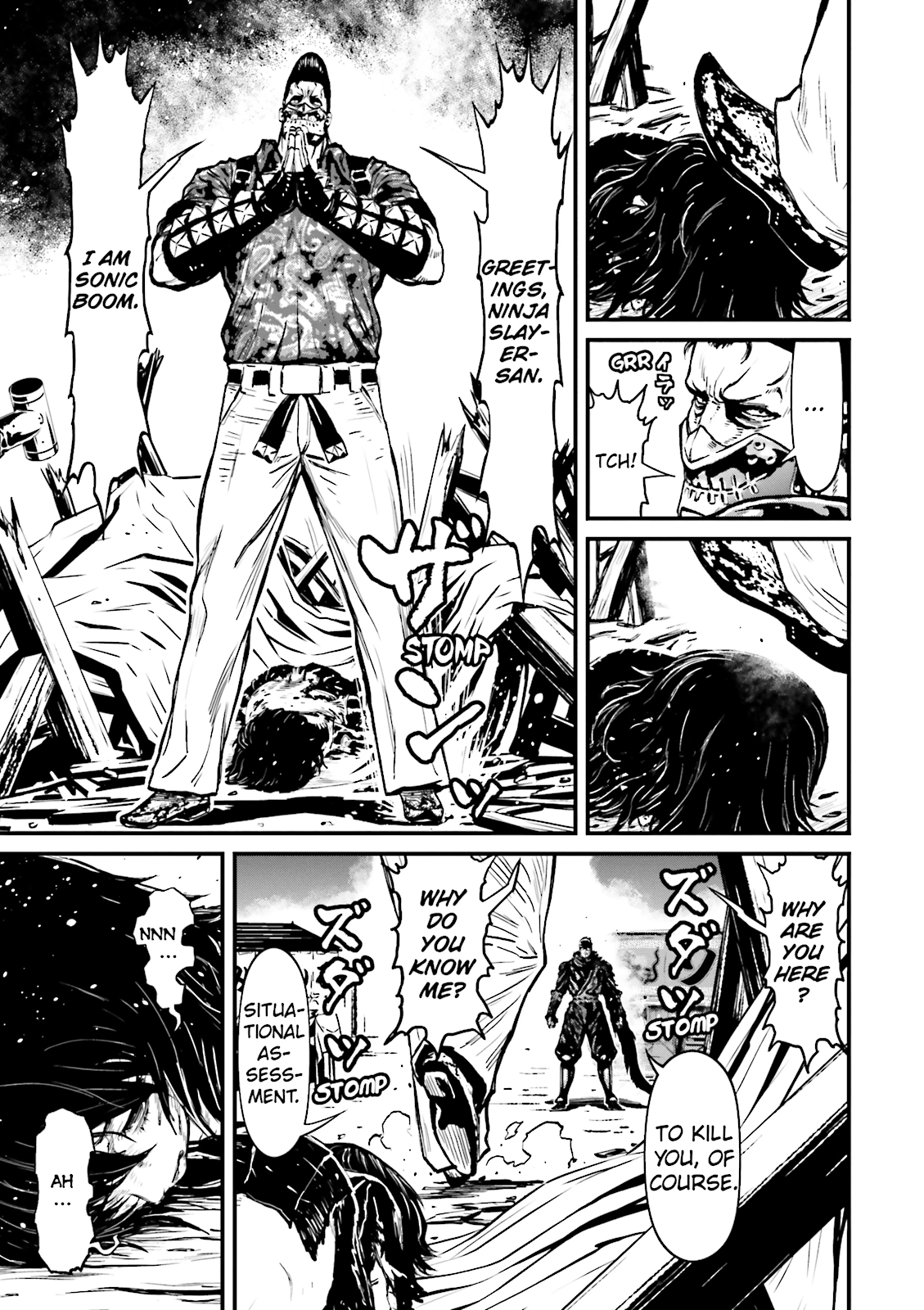 Ninja Slayer Chapter 11 page 3 - 