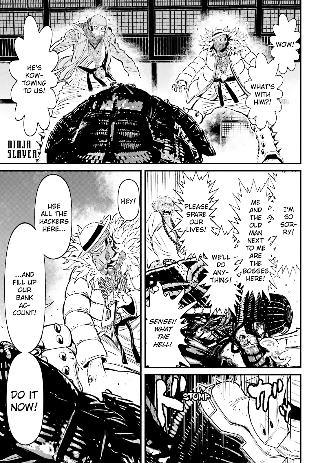 Ninja Slayer Chapter 15 page 1 - 