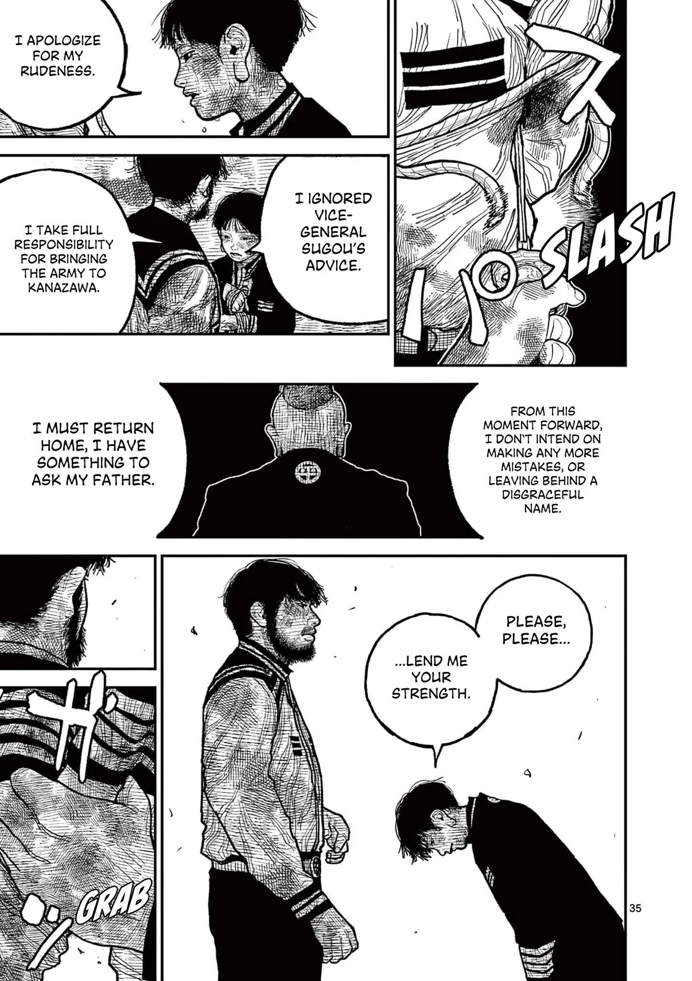 Nippon Sangoku: The Three Nations of the Crimson Sun Chapter 14 page 35 - 