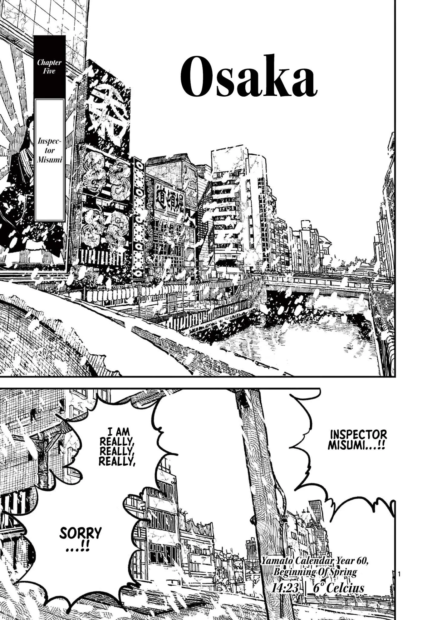 Nippon Sangoku: The Three Nations of the Crimson Sun Chapter 5 page 1 - 