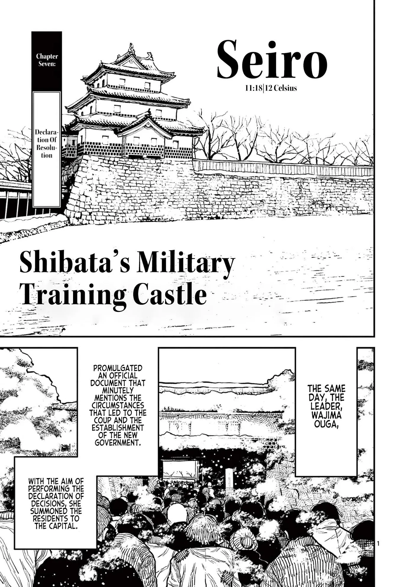 Nippon Sangoku: The Three Nations of the Crimson Sun Chapter 7 page 1 - 