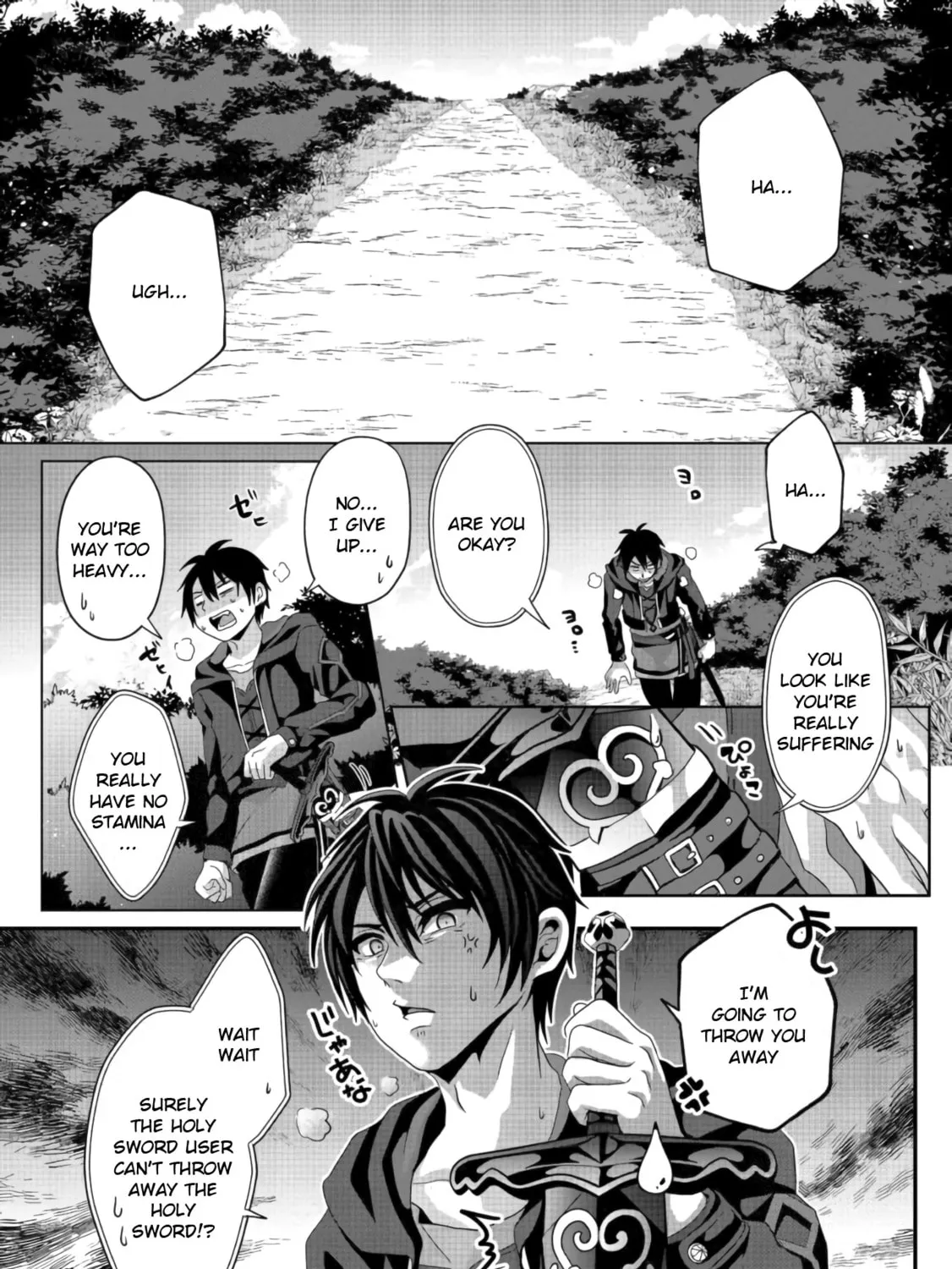 Nise Seiken Monogatari: Osananajimi no Seijo o Uttara Michizure ni Sareta Chapter 10 page 1 - 