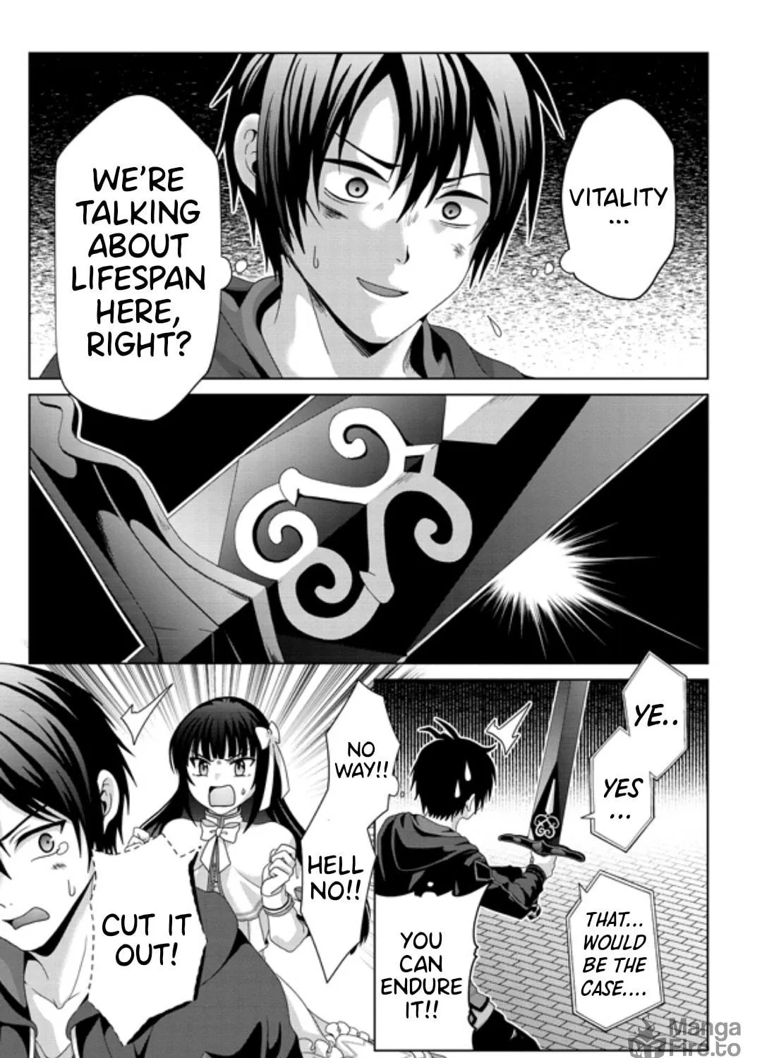 Nise Seiken Monogatari: Osananajimi no Seijo o Uttara Michizure ni Sareta Chapter 18.1 page 22 - 