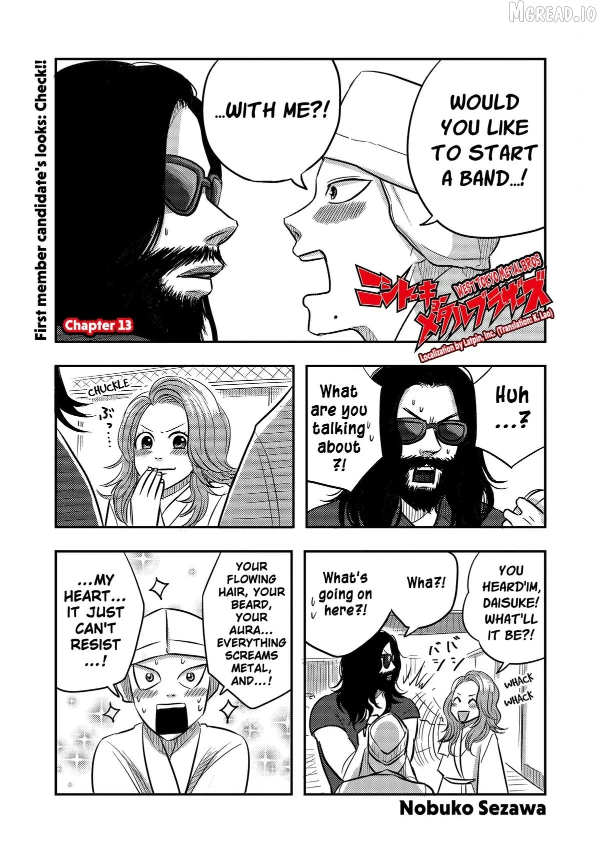 Nishi Tokyo Metal Brothers Chapter 13 page 1 - 