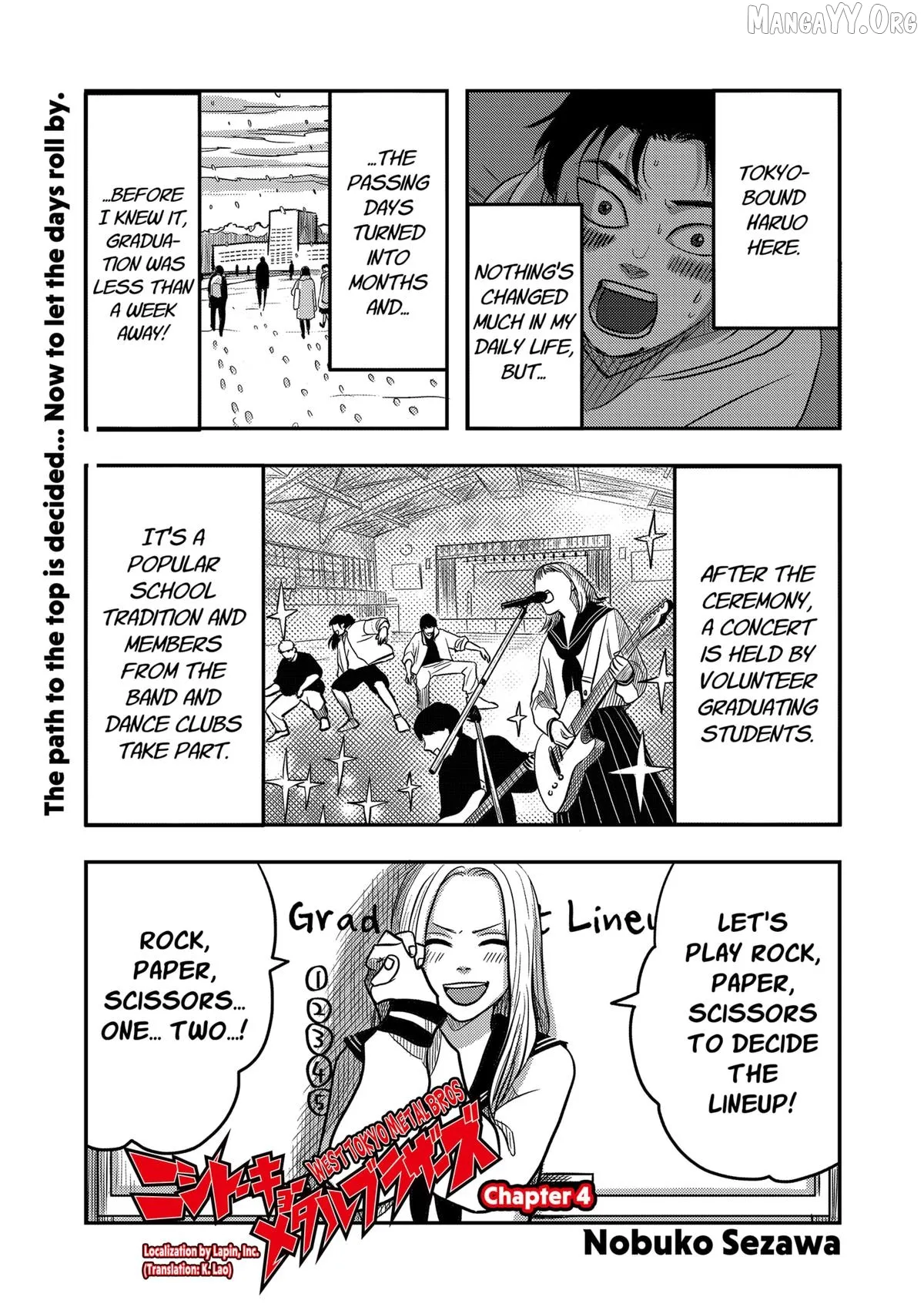 Nishi Tokyo Metal Brothers Chapter 4 page 1 - 