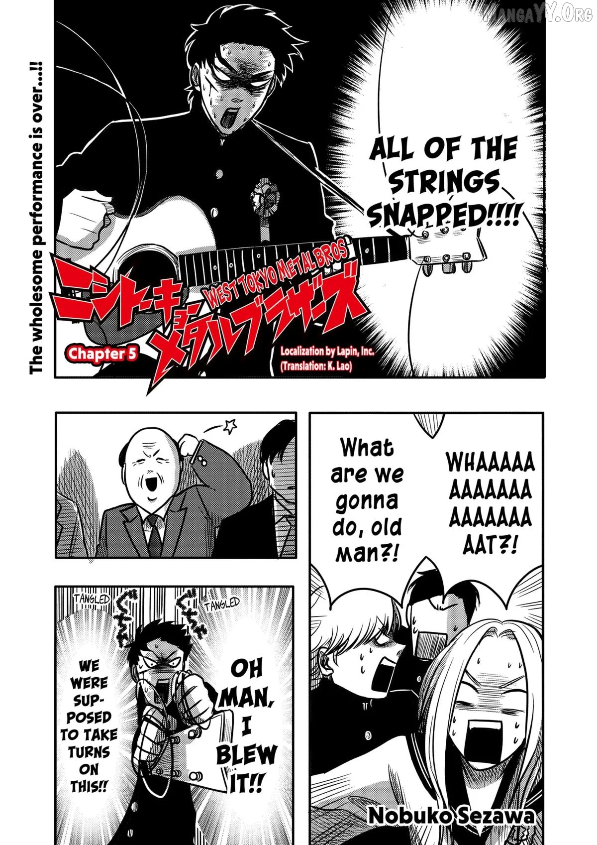 Nishi Tokyo Metal Brothers Chapter 5 page 1 - 