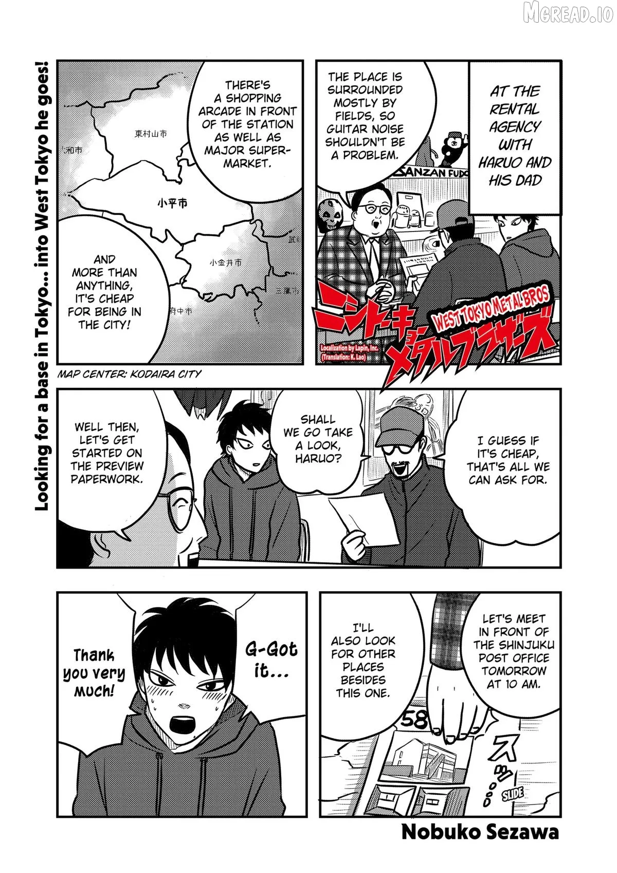 Nishi Tokyo Metal Brothers Chapter 9 page 1 - 