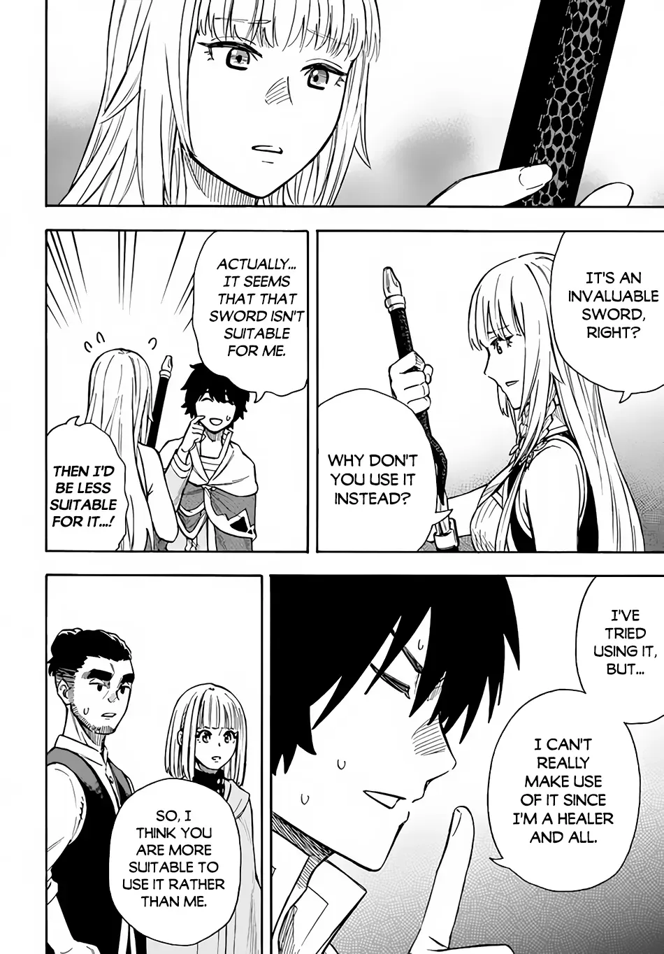 Nito no Taidana Isekai Shoukougun: Saijaku Shoku "Healer" nano ni Saikyou wa Cheat desu ka? Chapter 12.2 page 31 - 