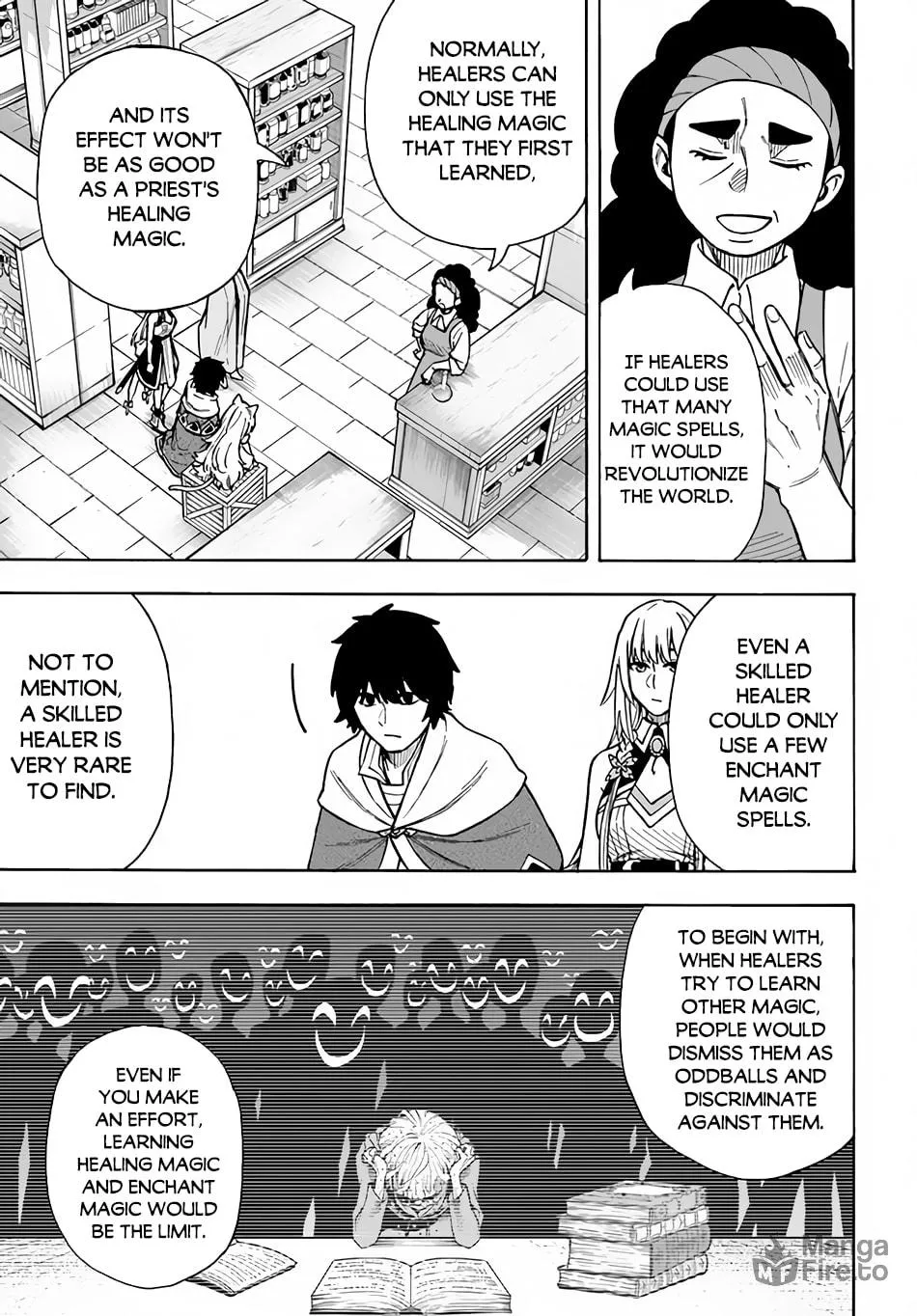 Nito no Taidana Isekai Shoukougun: Saijaku Shoku "Healer" nano ni Saikyou wa Cheat desu ka? Chapter 22.1 page 12 - 