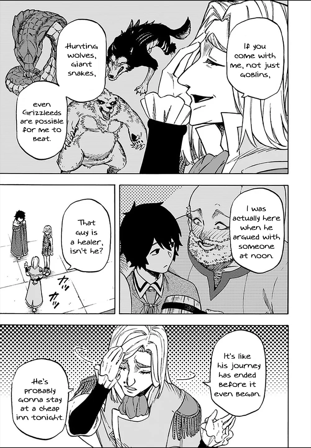 Nito no Taidana Isekai Shoukougun: Saijaku Shoku "Healer" nano ni Saikyou wa Cheat desu ka? Chapter 8.1 page 8 - 