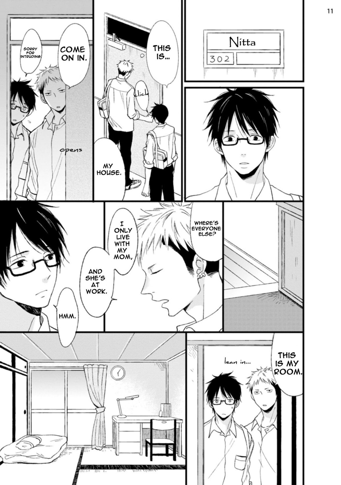 Nitta-kun Chuuihou Chapter 1 page 14 - 