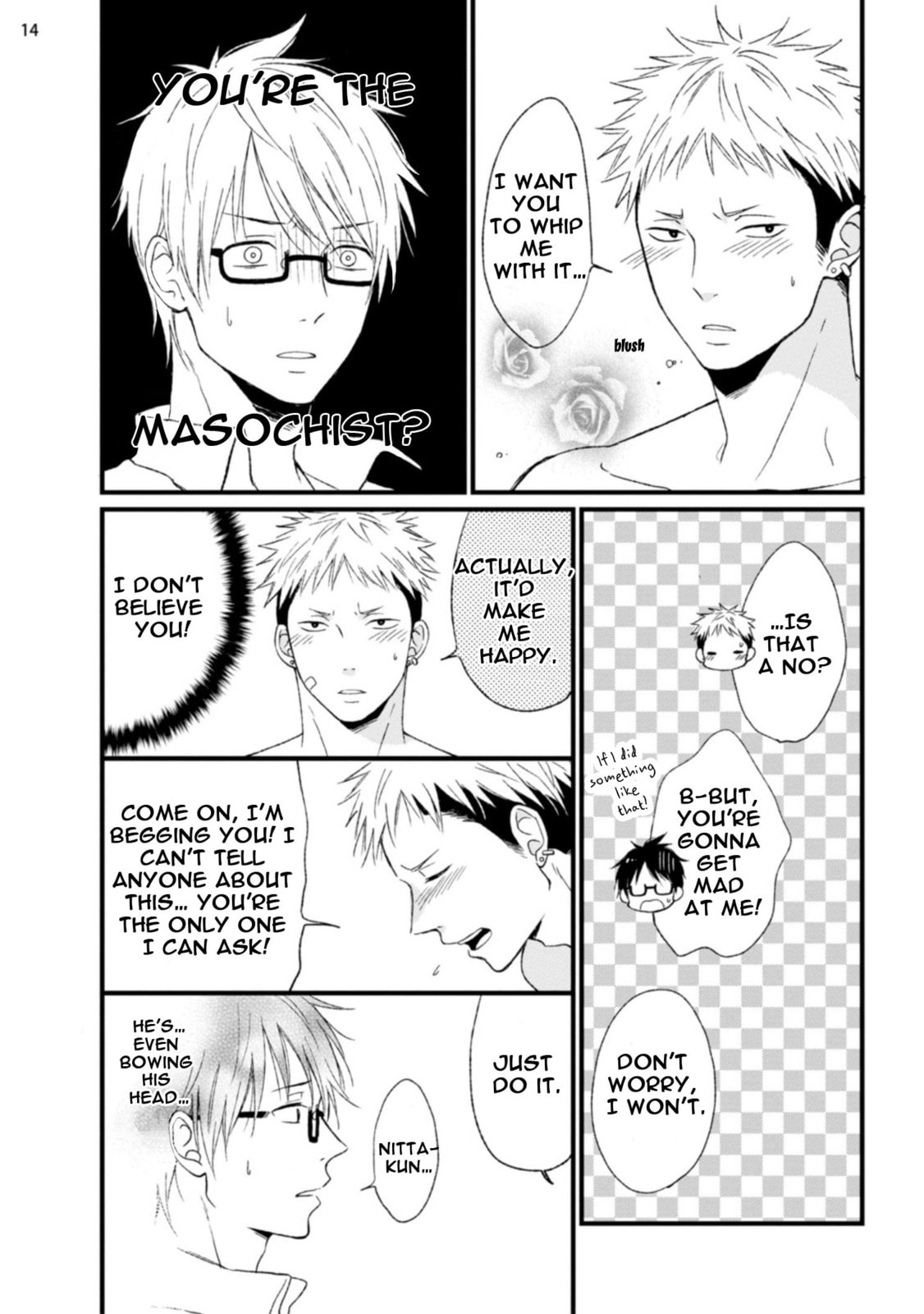 Nitta-kun Chuuihou Chapter 1 page 17 - 