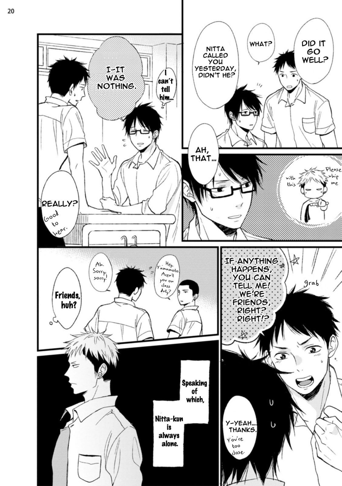 Nitta-kun Chuuihou Chapter 1 page 23 - 