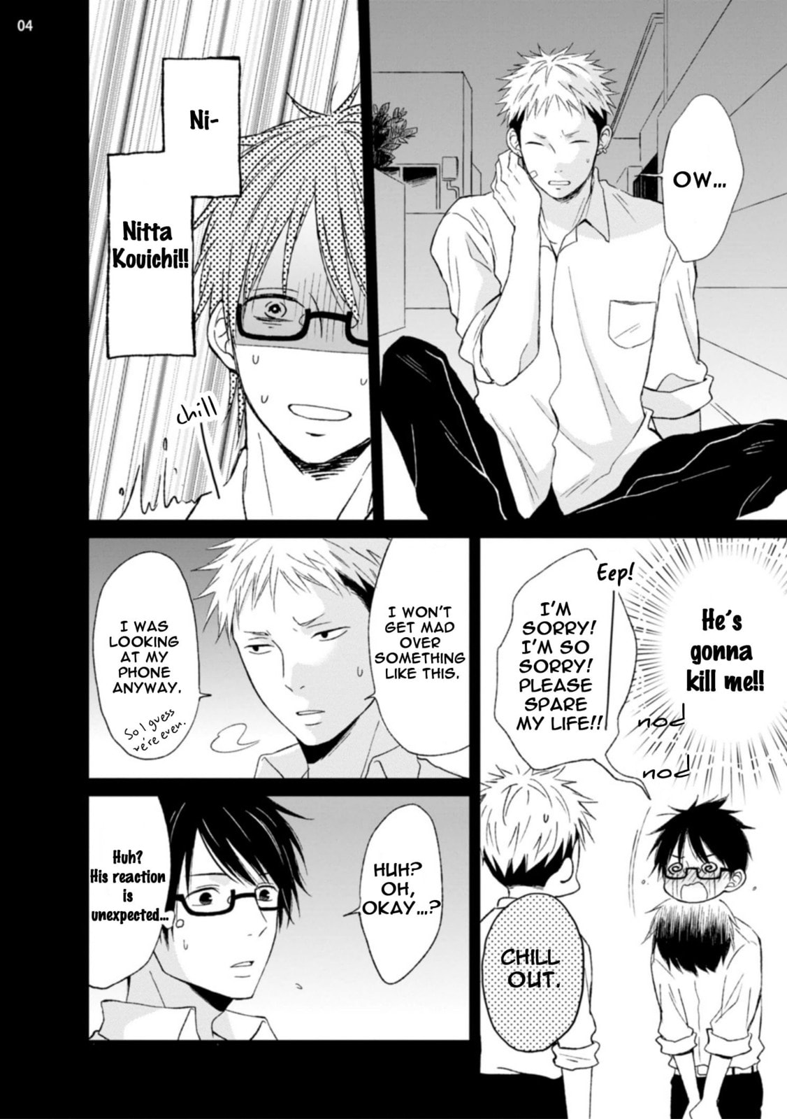 Nitta-kun Chuuihou Chapter 1 page 7 - 