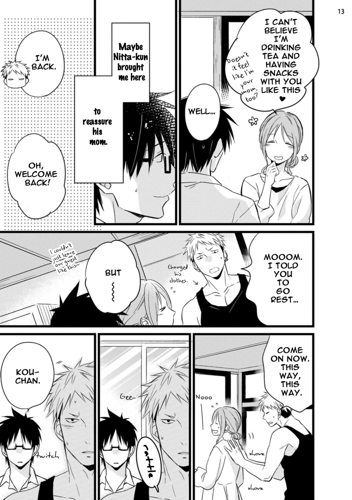 Nitta-kun Chuuihou Chapter 2 page 16 - 