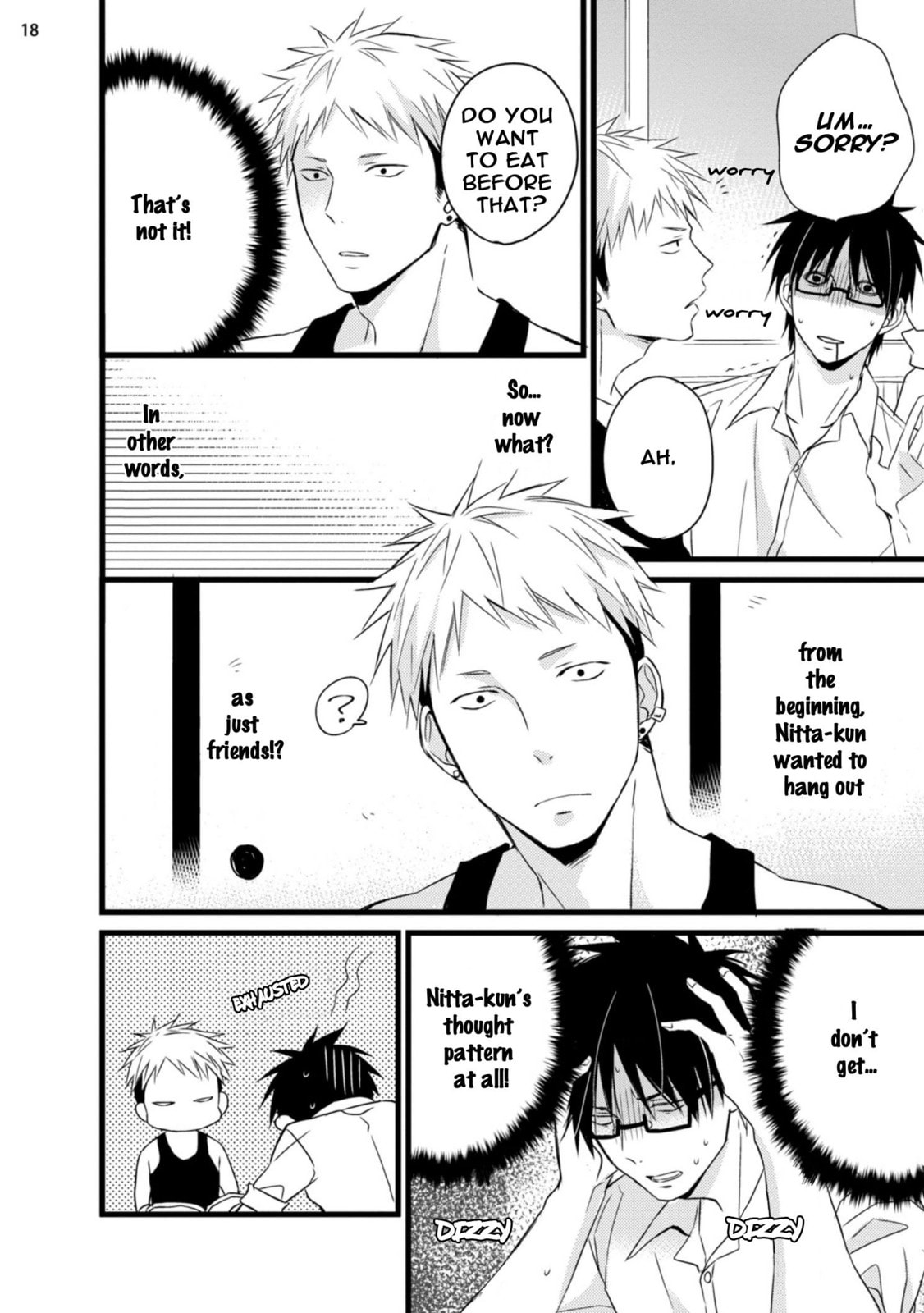 Nitta-kun Chuuihou Chapter 2 page 21 - 