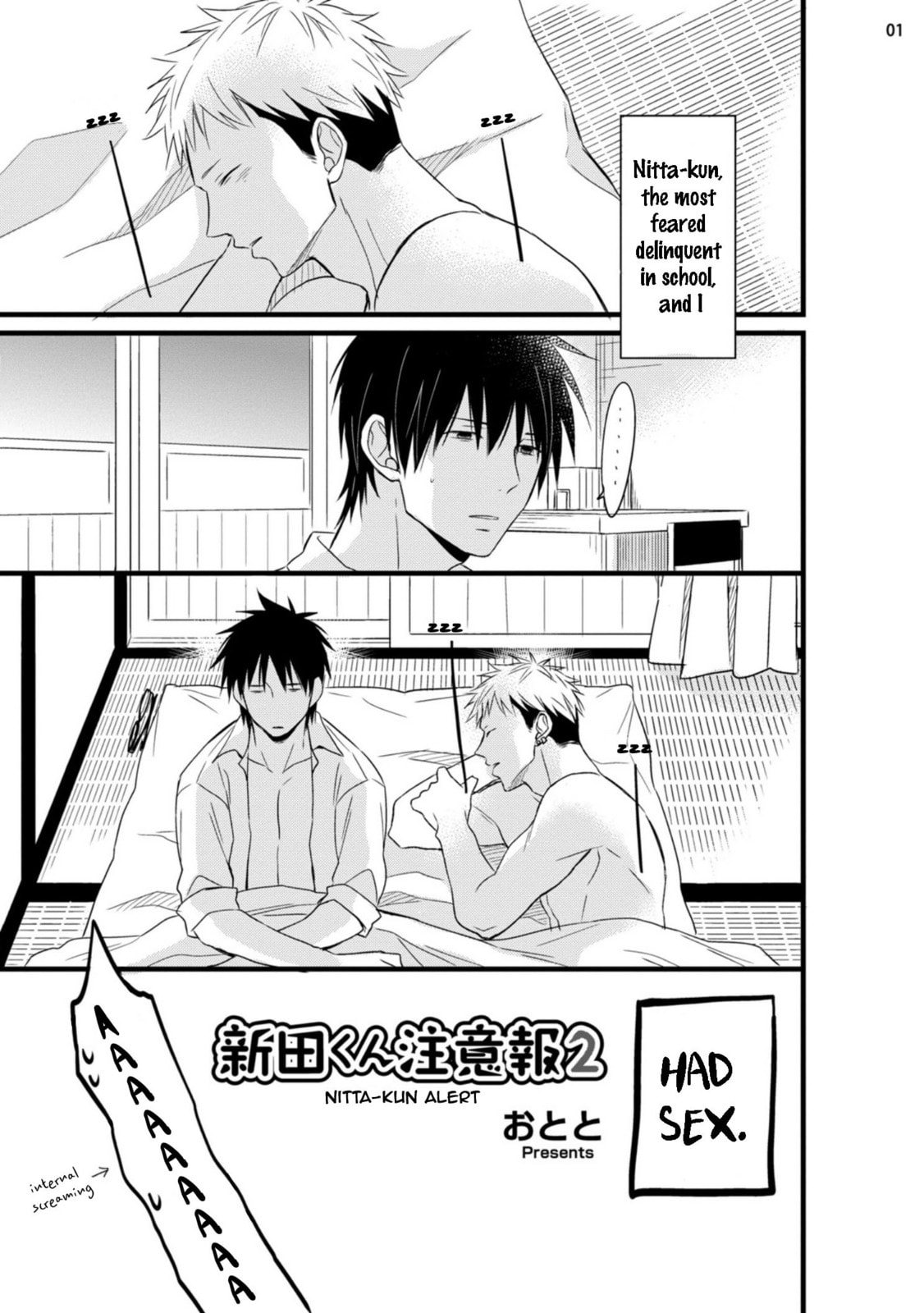 Nitta-kun Chuuihou Chapter 2 page 4 - 
