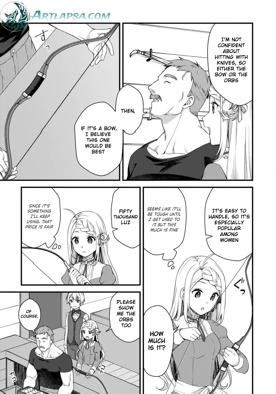 No Blessing, No Problem: The Villainess Rebuilds a Village Chapter 22 page 4 - 