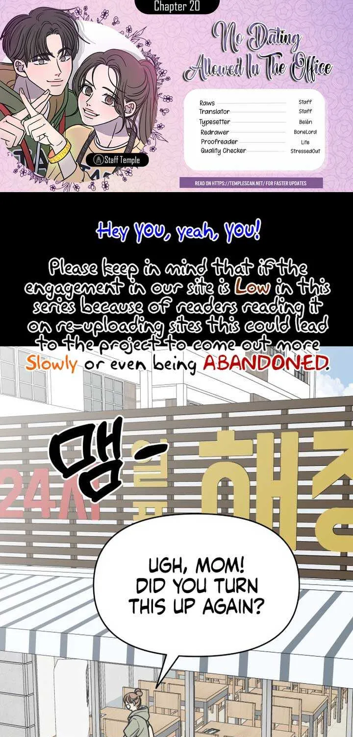 No Dating Allowed In The Office Chapter 20 page 1 - 