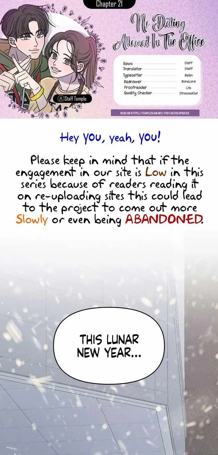 No Dating Allowed In The Office Chapter 21 page 1 - 