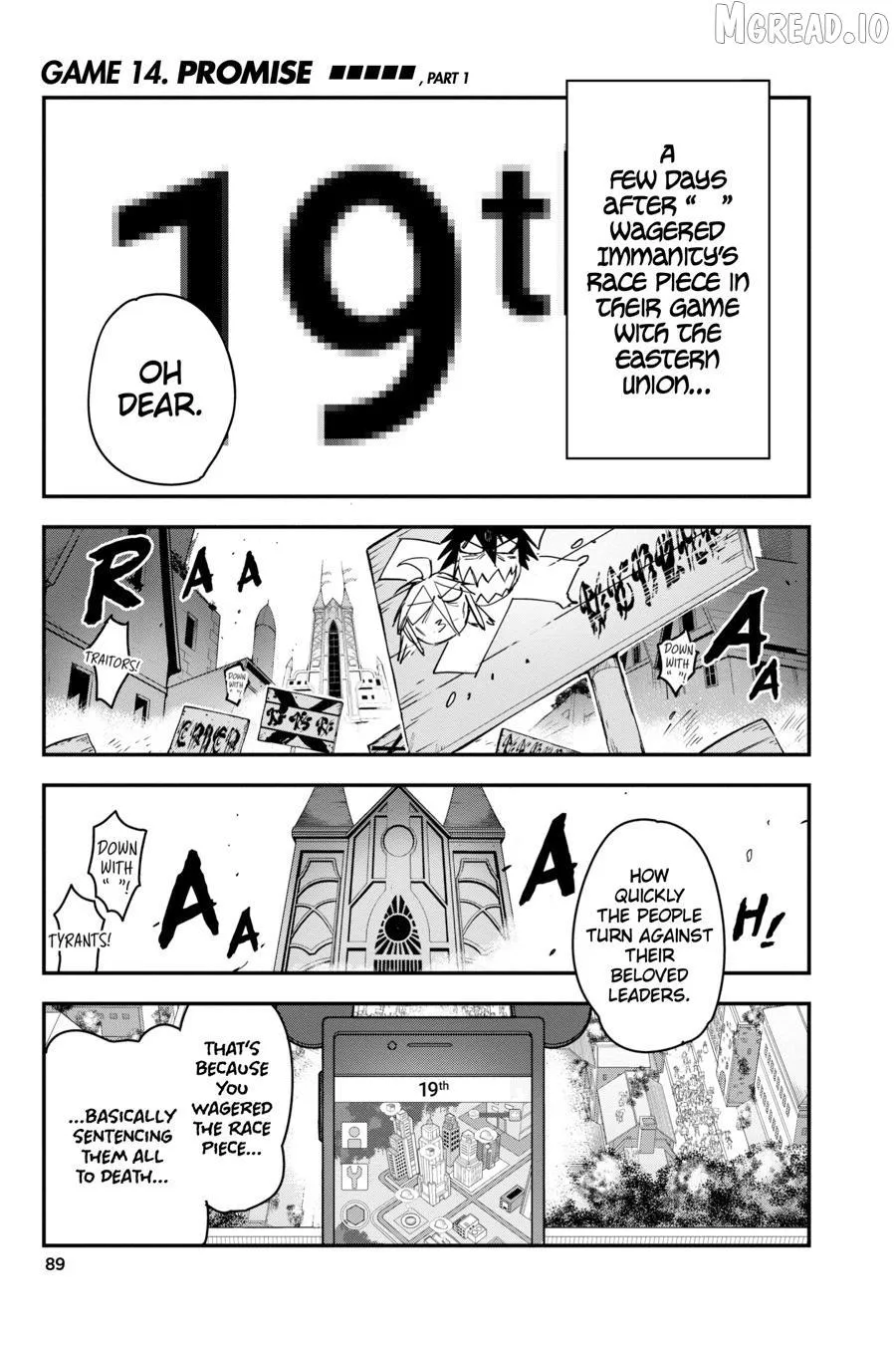 No Game No Life Chapter 2 - Eastern Union Arc Chapter 14 page 1 - 