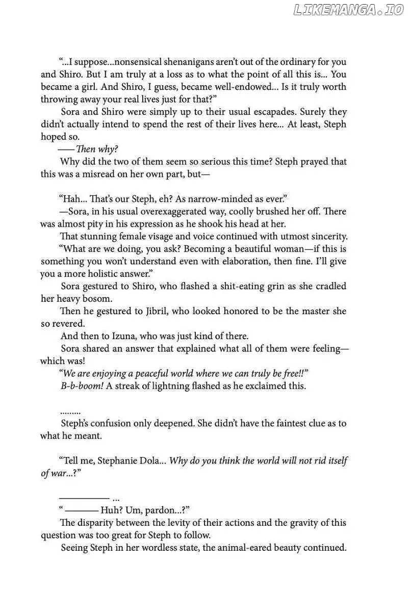 No Game No Life Chapter 2 - Eastern Union Arc Chapter 4 page 34 - 