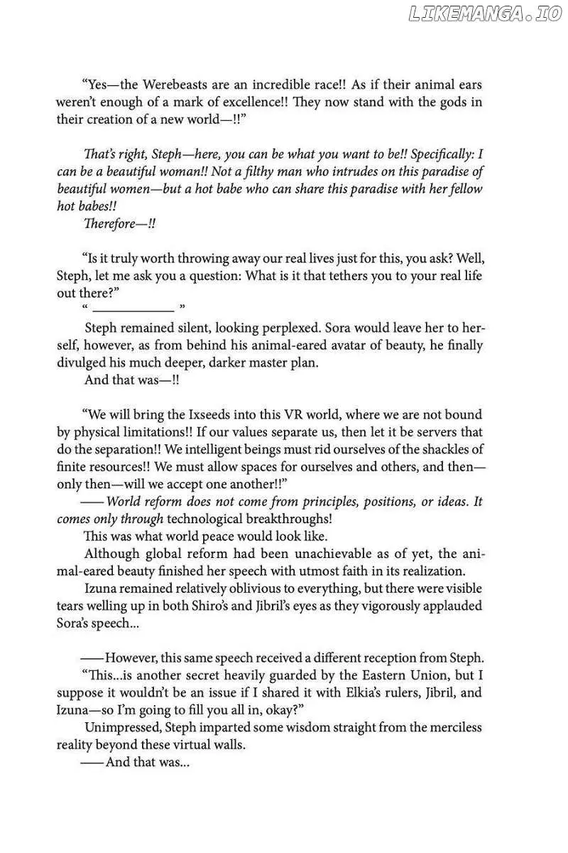 No Game No Life Chapter 2 - Eastern Union Arc Chapter 4 page 36 - 
