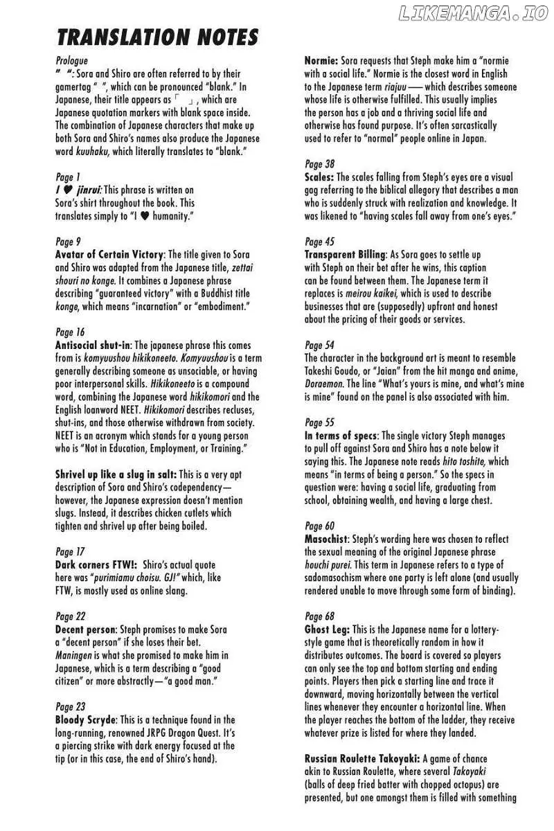 No Game No Life Chapter 2 - Eastern Union Arc Chapter 4 page 44 - 