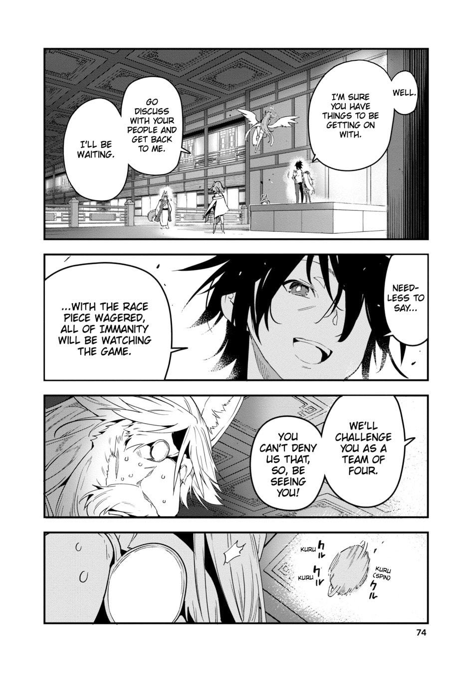 No Game No Life Part 2: Eastern Union Arc Chapter 13 page 12 - 