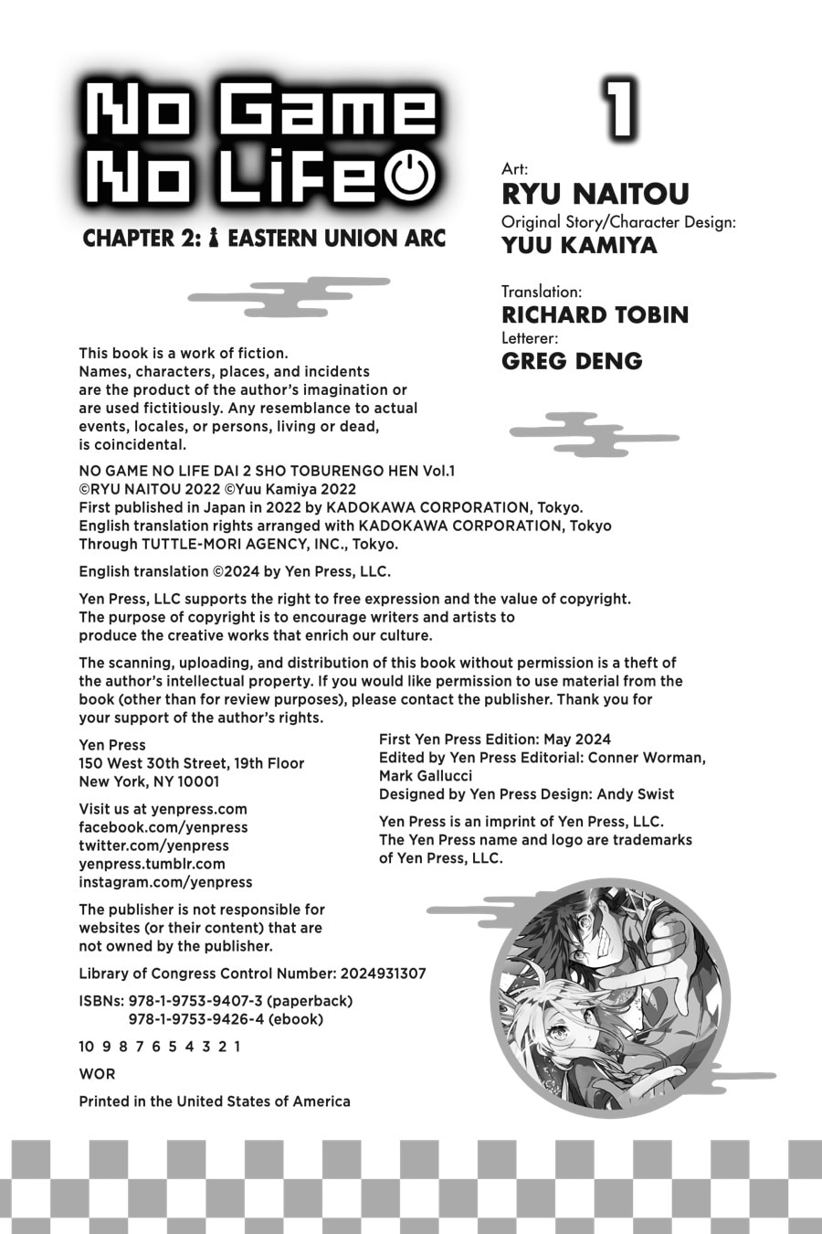 No Game No Life Part 2: Eastern Union Arc Chapter 4.5 page 18 - 