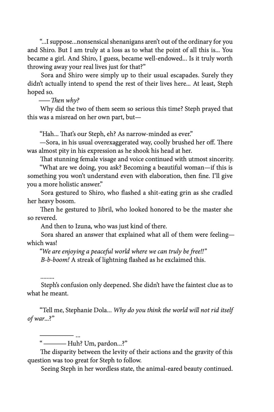 No Game No Life Part 2: Eastern Union Arc Chapter 4.5 page 6 - 