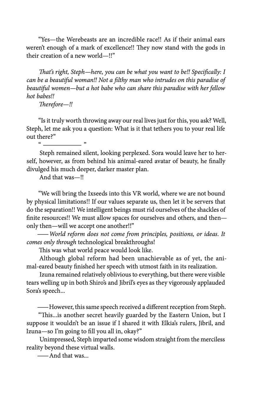No Game No Life Part 2: Eastern Union Arc Chapter 4.5 page 8 - 