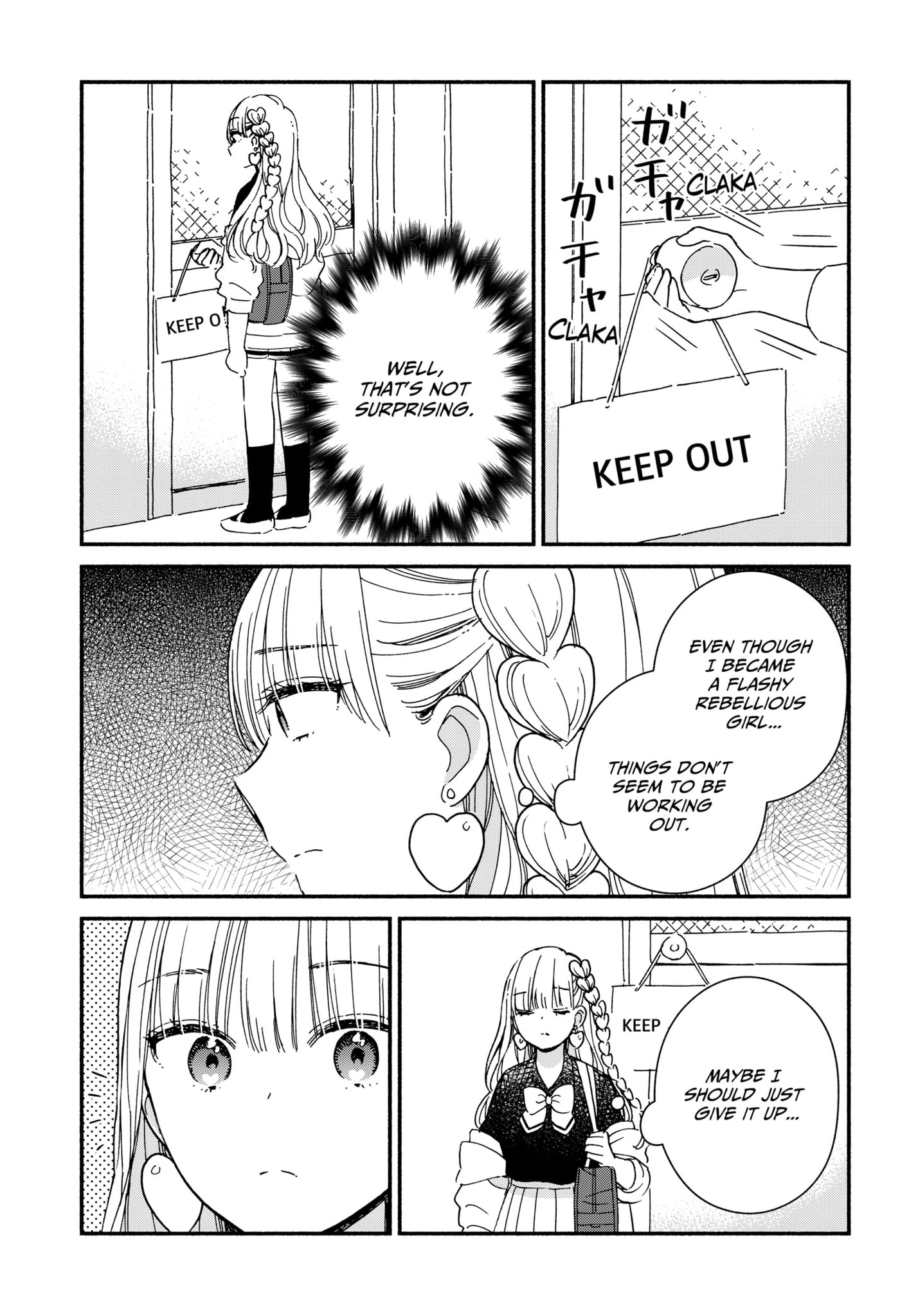 No Gyaru in This Class Chapter 1.3 page 11 - 