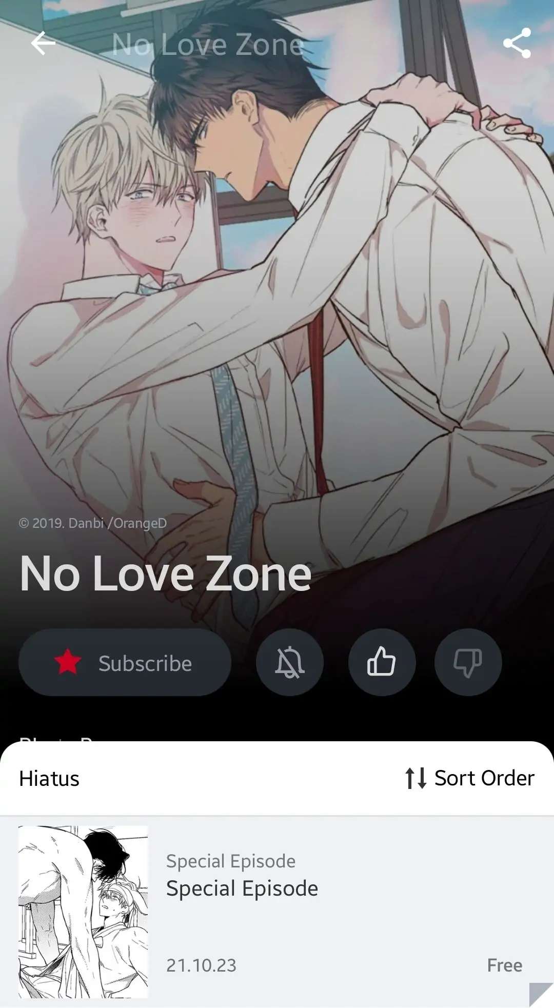 No Love Zone Chapter 32.1 page 2 - 
