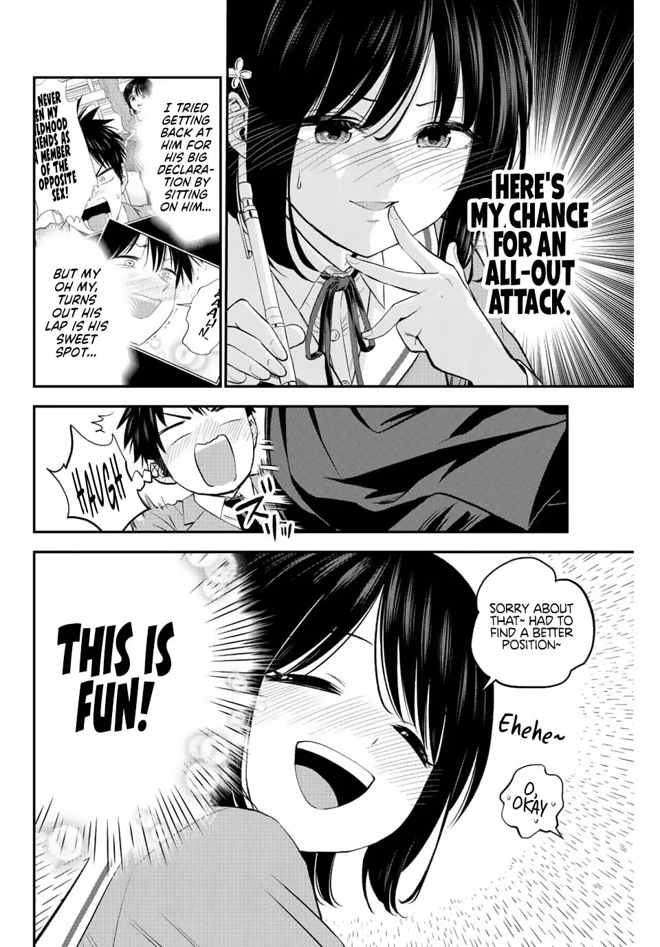 No More Love With the Girls. Chapter 3 page 8 - 