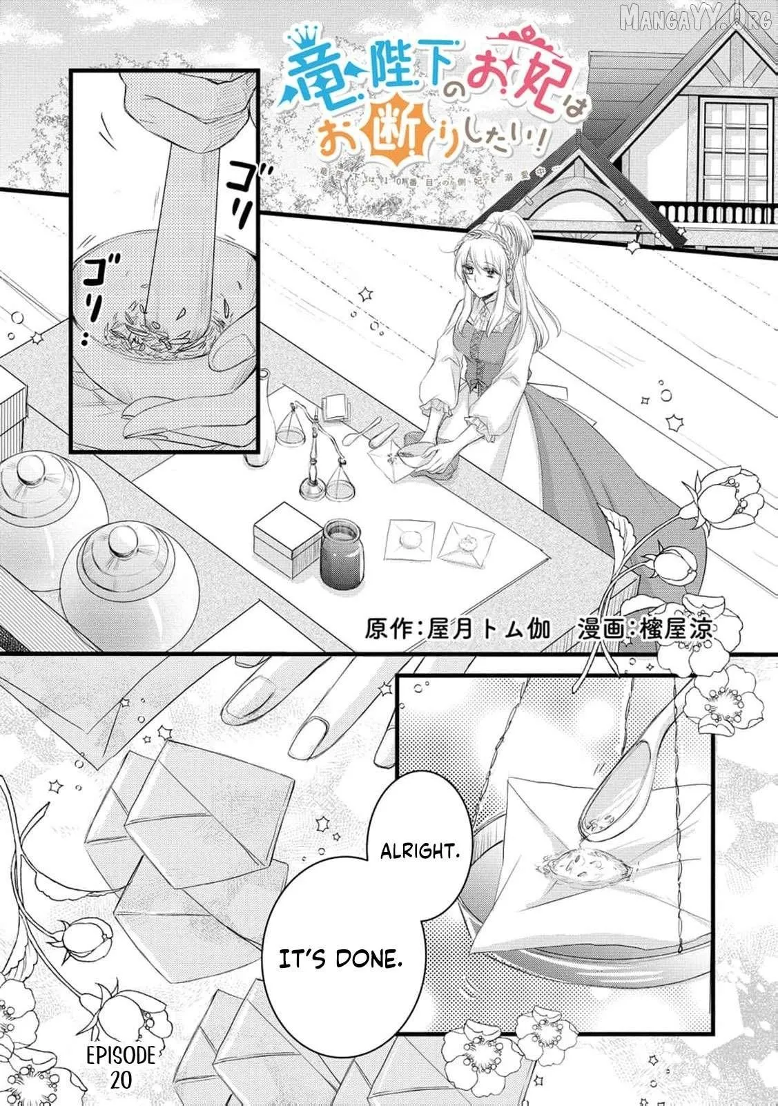 No Thanks, I Don’t Want to Be the Dragon Emperor’s Bride! Chapter 20 page 4 - 